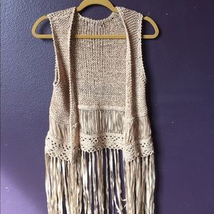 Vintage Hippie Fringe Vest